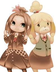 Same Hairstyle As Isabelle Animal Crossing Fan Art Animal Crossing Cute Animals