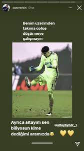 Fenerbahçe spor kulübü @fenerbahce altay bayindir hayran sayfasi gerçek hesabi:@altaybyndr_1 a mi̇llî takim @millitakimlar #omuzomuzaşampiyonluğa. Caner Erkin Den Altay Bayindir A Kufur Ettigi Iddiasina Cevap Sozcu Gazetesi