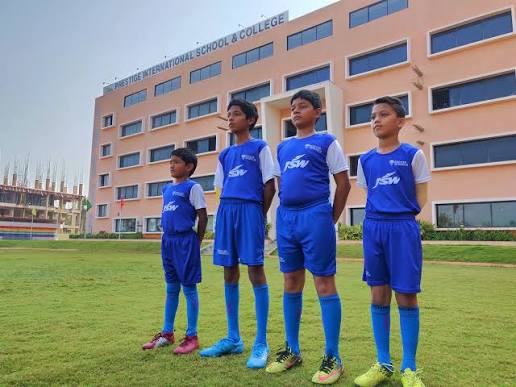 The BFC Soccer Schools Summer Camp is underway at Prestige International  School, in Mangalore, where the young ones have been put through the paces  by our licensed youth coaches. #HappyFeet #WeAreBFC