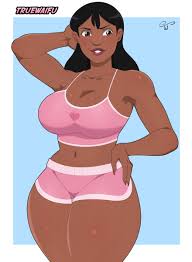 Thick Nani Pelekai (truewaifu) [disney lilo and stitch] : rrule34