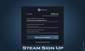 Steam Sign Up Steam Log In Steam Account Techshure Accounting Signup Steam