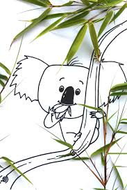 Ausmalbild The Koala Who Could Trau Dich Koalabar Koalabar Koala Ausmalbild