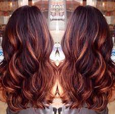 When the creamy color is evenly. Caramel Brown Hair With Dark Red Highlights Novocom Top