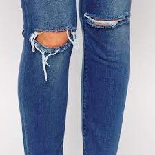 Eine ripped knee skinny jeans mit rissen an den knien verleiht jedem schlichten und lässigen outfit mehr detail und lässt es etwas aufregender. Kann Man Die Selber Machen Jeans Loch Risse