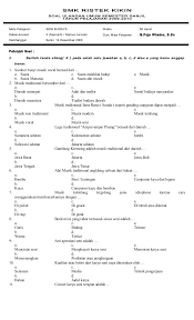 Maybe you would like to learn more about one of these? Soal Seni Musik X