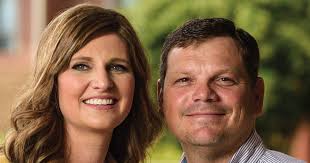 Couples: Katie and Patrick Hartman and Megan and Dustin Voss