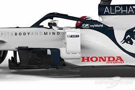 This is literally just the current alpha tauri logo with some added red and a honda logo. The Red Bull Cues In Alphatauri S 2020 Design