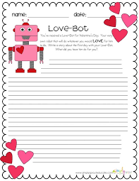 This collection of second grade writing worksheets includes a range of activities designed to get kids excited about expressing themselves through language. Valentines Day Writing Activities Grade 2 Novocom Top