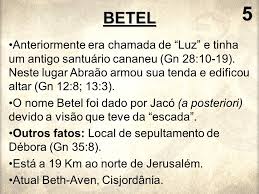 Resultado de imagem para O retorno  de Jacó a Betel