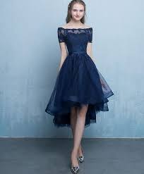 Blue Tulle Lace High Low Prom Dress Blue Tulle Bridesmaid Dress Nn411 Custom Color Leave Color In In 2021 Prom Dresses Lace Short Prom Dresses Uk Prom Dresses Blue