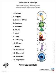 Emotions and feelings coloring pages. Emotions Coloring Sheet 6 Worksheets 99worksheets