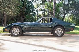 Image result for Blue Green 1973 Corvette