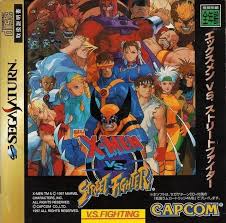 X Men Vs Street Fighter Sega Saturn Street Fighter X Men Man Vs