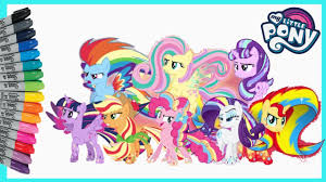 Maybe you would like to learn more about one of these? Mewarnai Kuda Poni My Little Pony Harmony Coloring Pages 30 Minutes Compilation Youtube