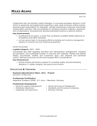 careerperfect logistics resume (after)