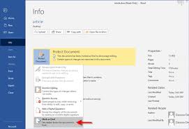 In many cases, uninstalling a program from your mac is as straightforward as it gets. 5 Ways To Remove Read Only From Word Document 2019 2016 2013