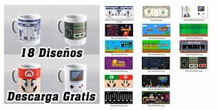 Plantillas Y Disenos Para Sublimacion Descarga Gratis Tazas Disenos Para Tazas Tazas Divertidas