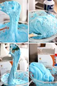 Continue to add powdered sugar to the mixture till stickiness is gone! Fluffy Slime Recipe In Just 5 Minutes Little Bins For Little Hands