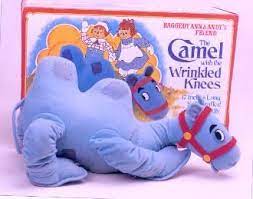 Tough, leathery skin patches on the knees and chest. Camel With The Wrinkled Knees Raggedy Ann Andy