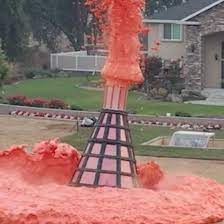However, devil toothpaste is a mass explosion that requires a catalyst like potassium iodide or yeast, hydrogen peroxide, and soap to get started. Giant Devil S Toothpaste Experiment Sciencebob Com