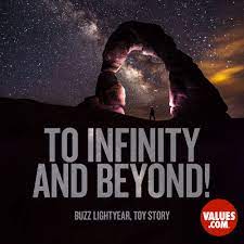 Telling someone i love you to infinity and beyond gives an assurance of your never wavering if you want to assure your lover of your love, here are the best i love you to infinity and beyond quotes and best images you can use. To Infinity And Beyond Buzz Lightyear Toy Story Passiton Com