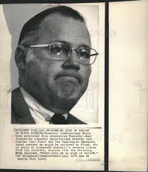 1970 Bowie Kuhn Curt Flood Senators MLB