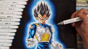 Disegno Vegeta Ultra Instinct Dragonball Super Speed Drawing Youtube