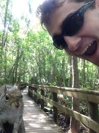 Teen's selfie with squirrel turns scary