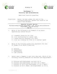 Velocity acceleration worksheets have been designed to provide you with step by step instructions on how to build a vertical jump. Velocity Worksheet 07