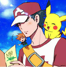 Green originally has a horsea, but returns it to its rightful trainer. The Chibi Green Chan Pokemon Blue Pokemon Pokemon Characters