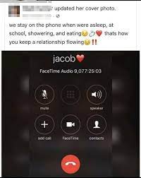 Hearing your loved one's voice try having a facetime date where you both order thai takeout, have a glass of wine, get dressed. Boy And Girl Have Been On A Single Facetime Call For Over An Year Without Break Thathappened