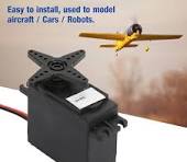 Amazon.com: Servomotor de 360 grados, DS04 NFC de rotación continua de 360  grados DC Servo Motor de engranajes de CC servo motor servo de rotación ...