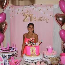 Cute Birthday Themes For Women Loving This 21st Wild Pink And Cute Birthday Party Decor Idea Strike A Pose With Your Friends A 21st Birthday Party Decor Birthday Photo Booths Birthday Props