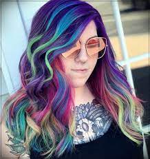 8 Rainbow Hair Styles To Give Your Look Color Hair Styles Hair Inspiration Color Short Rainbow Hair
