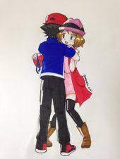 あまざけ アイビスでデジタル勉強中 on twitter pokemon ash and serena pokemon characters cute pokemon pictures