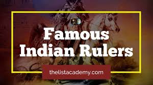 The history of the american indian horse is a long and colorful one. 52 Popular And Great Indian Rulers