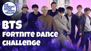 Battle royale, and use your dance emotes to shake your stuff with the very best. Bts Performs Fortnite Dance Challenge On The Tonight Show Dexerto
