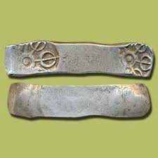 To 1 kilo, with many sizes in between. Gandhara Bent Bar Coin Mintage World