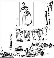 Bissell Proheat 2x Revolution Pet Pro Parts Manual Bissell 2007p Proheat 2x Revolution Parts Evacuumstore Com