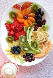Food Art Salade De Fruits Frais Mandarine Orange Fraise Ananas Myrtille Bleuet Raisin Rouge Et Blanc Melon Banane Mure Frambo Recettes De Cuisine Decorations Alimentaires Et Cuisine Et Boissons