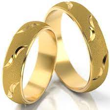 Trauringe Gelbgold Ohne Stein Schlicht Partnerringe Gold Rings Fashion Couple Rings Gold Couple Wedding Rings