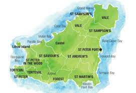 St Martins Guernsey Map Map Of Guernsey Island, A British Crown Dependency In The English Channel,  But Quite Independent In Many Ways. | Guernsey Island, St Peter Port, St  Martin