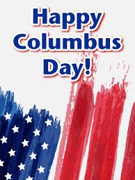 Can stickers help you to celebrate columbus day? The Creation Of A New World Columbus Day Card Birthday Greeting Cards By Davia