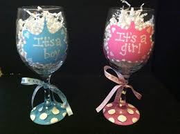 It S A Boy Or It S A Girl Wine Glass 16 Http Www Etsy Com Listing 91267061 Its A Girlboy Wine Glass Girls Wine Decorated Wine Glasses Glitter Glasses