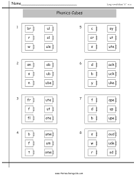 Free Phonics Printouts From The Teacher S Guide Reading Worksheets Kindergarten Worksheets Writing Worksheets
