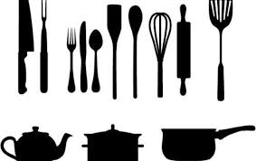50 Free High Quality Silhouette Sets Hongkiat Kitchen Art Kitchen Logo Kitchen