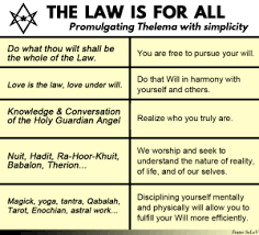 Promulgation Thelemic Union Satanic Rules Magick Book Chaos Magick