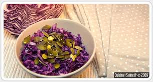 Blog Cuisine Saine Sans Gluten Sans Lactose Chou Rouge Salade Chou Rouge Graine De Courge