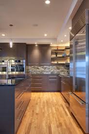 White oak cabinetry is becoming a popular option in cabinetry construction. Contemporary Gray Oak Cabinets Crystal Cabinets