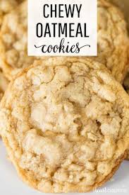 Easy Oatmeal Cookie Recipe I Heart Naptime Recipe Best Oatmeal Cookies Oatmeal Cookie Recipes Oatmeal Cookies Chewy